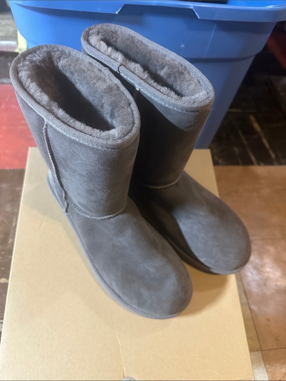 New UGG Classic Short Boots in Gray 12